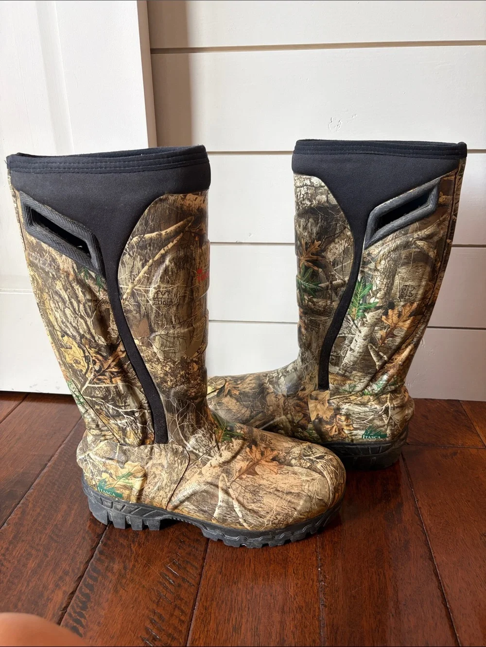 Itasca Men's Realtree Camo Waterproof Hunting Boot - Brown/Green